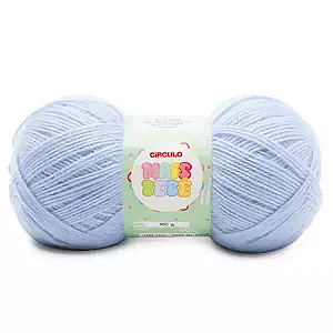 Fio Mais Bebê Círculo 100g Cor 637- Hortência Azul