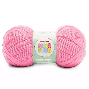 Fio Mais Bebê Círculo 100g Cor 3125- Rosa Quartz