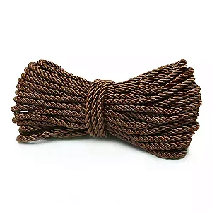 Cordão São Francisco Ref.002/15 6mm com 10mts Cor-14 Marrom