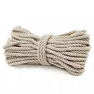 Cordão São Francisco Ref.002/15 6mm com 10mts Cor-12 Bege