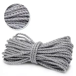 Cordão São Francisco Metalizado São José Ref.002/15 6mm com 10mts Cor-22 Prata