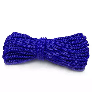 Cordão São Francisco Ref.001/10 5mm com 10mts Cor 04 Azul Royal