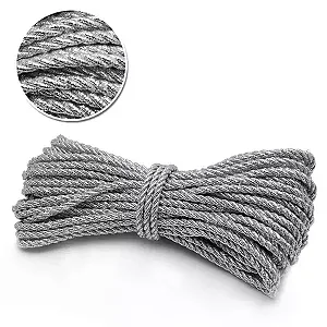 Cordão São Francisco Metalizado São José Ref.01/10 com 10mts Cor-22 Prata