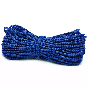 Cordão São Francisco Ref.001/06 3,5mm com 20mts Cor-04 Azul Royal