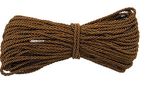 Cordão São Francisco Ref.001/06 3,5mm com 20mts Cor-14 Marrom