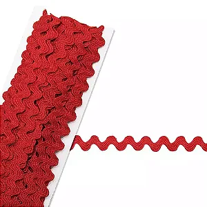 Sianinha Estreita São José 5mm (Ref. 222/01) Cor 03- Vermelho - 10m