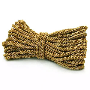 Cordão São Francisco Ref.002/15 6mm com 10mts Cor-103 Ouro Velho