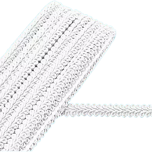 Passamanaria São José 7095 09mm com 10mts Cor-001 Branco