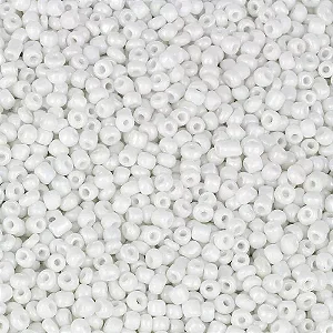 Miçanga Perolado de Vidro Segunda Linha 100g