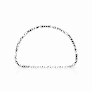 Alça de Bolsa Niquel 16x11,5cm 2 Unidades Ro.155036