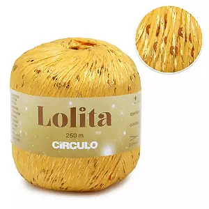 Fio Lolita Círculo 250m 100g Cor 1205 Aperol