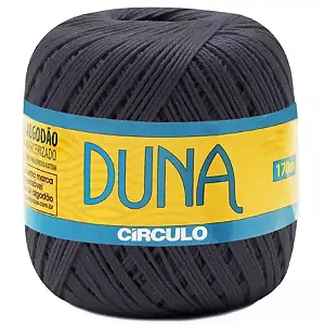 Fio Duna Circulo 100g 8323- Onix Grafite