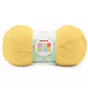 Fio Mais Bebê Círculo 100g Cor 1198-Manteiga