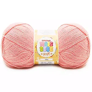 Fio Mais Bebê Círculo 100g Cor 0214-Blush