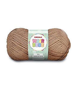 Fio Mais Bebê Círculo 100g Cor 7557-Amendoa