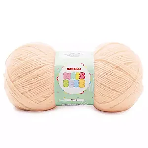 Fio Mais Bebê Círculo 100g Cor 7563-Chantilly
