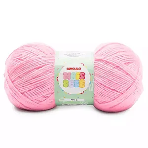 Fio Mais Bebê Círculo 100g Cor 0769-Chiclete