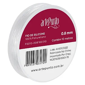 Fio Silicone Arte Punto 0.8mm 10mts
