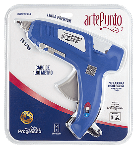 Pistola De Cola Quente Full Size - artePunto Cor Azul