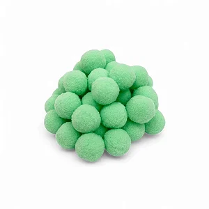 Pompom Solto 20mm-Cor 238 Verde Candy -Com 100 unidades