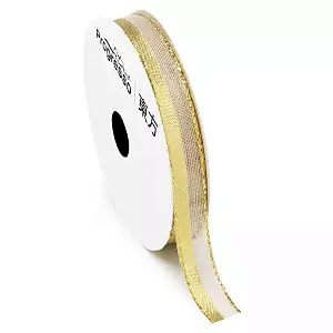 Fita Metalizada Progresso M010 - 11 mm 10mts Cor-203 Ouro