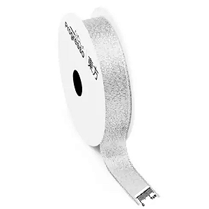 Fita Metalizada Progresso M015 15mm 10m Cor-218 Prata