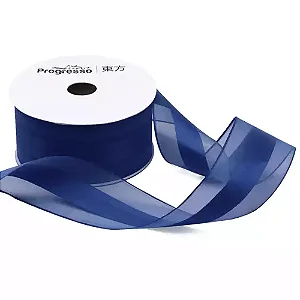 Fita de Voal VCE 009 Progresso 38mm Cor 215 Azul Marinho
