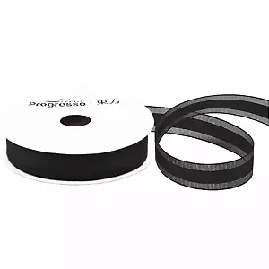 Fita de Voal VCE 003 Progresso 15mm Cor 219 Preto