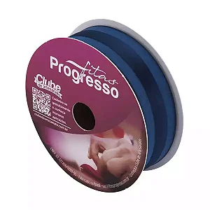 Fita de Voal VCE 005 Progresso 22mm Cor 215 Azul Marinho