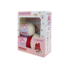 Kit Amigurumi Coleção Hello Kitty And Friends Circulo 08 - My Melody