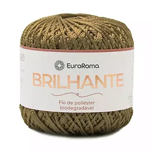 Fio Brilhante EuroRoma 136MTS Cor -460 Ouro Velho