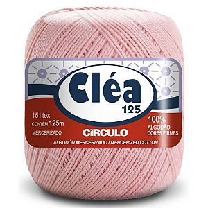 Linha Clea 125 Circulo Cor 3227- Rosa Antigo Com 125 Metros
