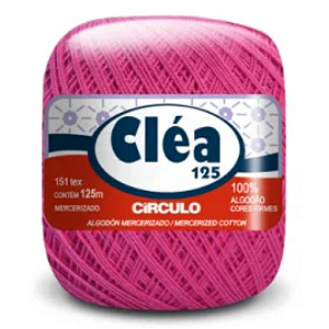 Linha Clea 125 Circulo Cor 3839- Rosa Cítrico Com 125 Metros