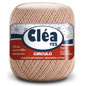 Linha Clea 125 Circulo Cor 7650- Amêndoa Com 125 Metros