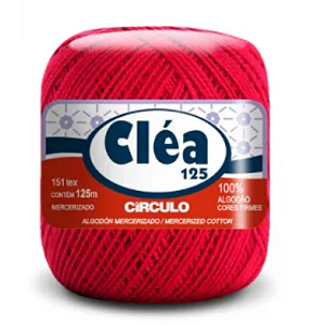 Linha Clea 125 Circulo Cor 3611- Rubi Com 125 Metros