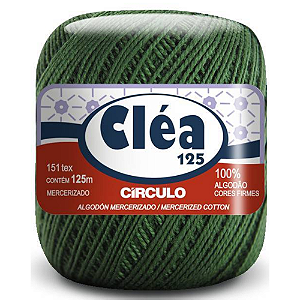 Linha Clea 125 Circulo Cor 5398- Verde Musgo Com 125 Metros