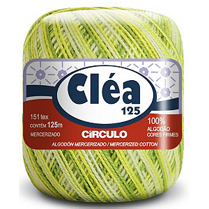 Linha Clea 125 Circulo Cor 9462- Verde Olivia Com 125 Metros
