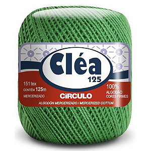 Linha Clea 125 Circulo Cor 5638- Verde Trevo Com 125 Metros