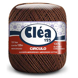 Linha Clea 125 Circulo Cor 7504- Mogno Com 125 Metros