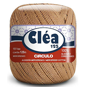 Linha Clea 125 Circulo Cor 7625- Castanha Com 125 Metros