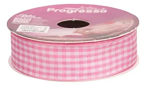 Fita Xadrez Progresso XT005 22mm com 10mts 240 Rosa