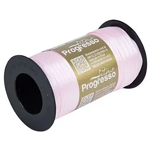 Fita de Cetim T900/000 4mmx100m COR 206 Rosa Bebe Fitas Progresso