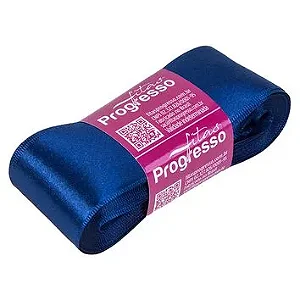 Fita de Cetim CF009 38 mm- Cor 215 Azul Marinho c/ 10metros
