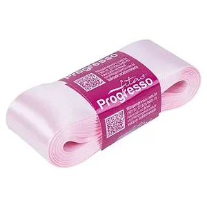 Fita de Cetim CF009 38 mm- Cor 206 Rosa Claro c/ 10metros