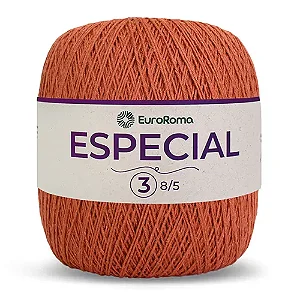 Barbante EuroRoma Especial Colorido nº3 710-Telha 1400m