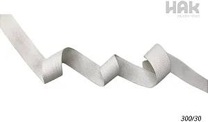 Elástico 300/30 Hak -30mm Cor-Branco-com 25 metros