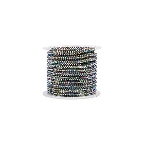 Tubo Strass 03 Cor Boreal Rolo Com 10Metros