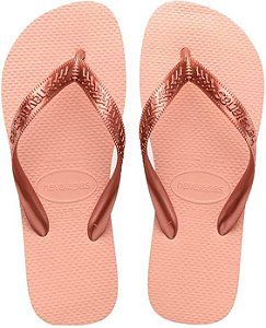 Chinelo Havaianas Top (37/38) - 1 Par- Rosa Ballet