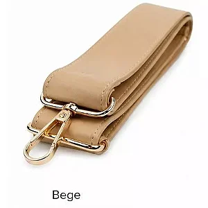 Alça de Bolsa com Mosquetão Cor Bege Ref Ro.155041