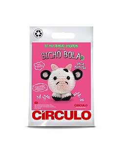 Kit Amigurumi Coleção Bicho Bola - Vaca Mimosa